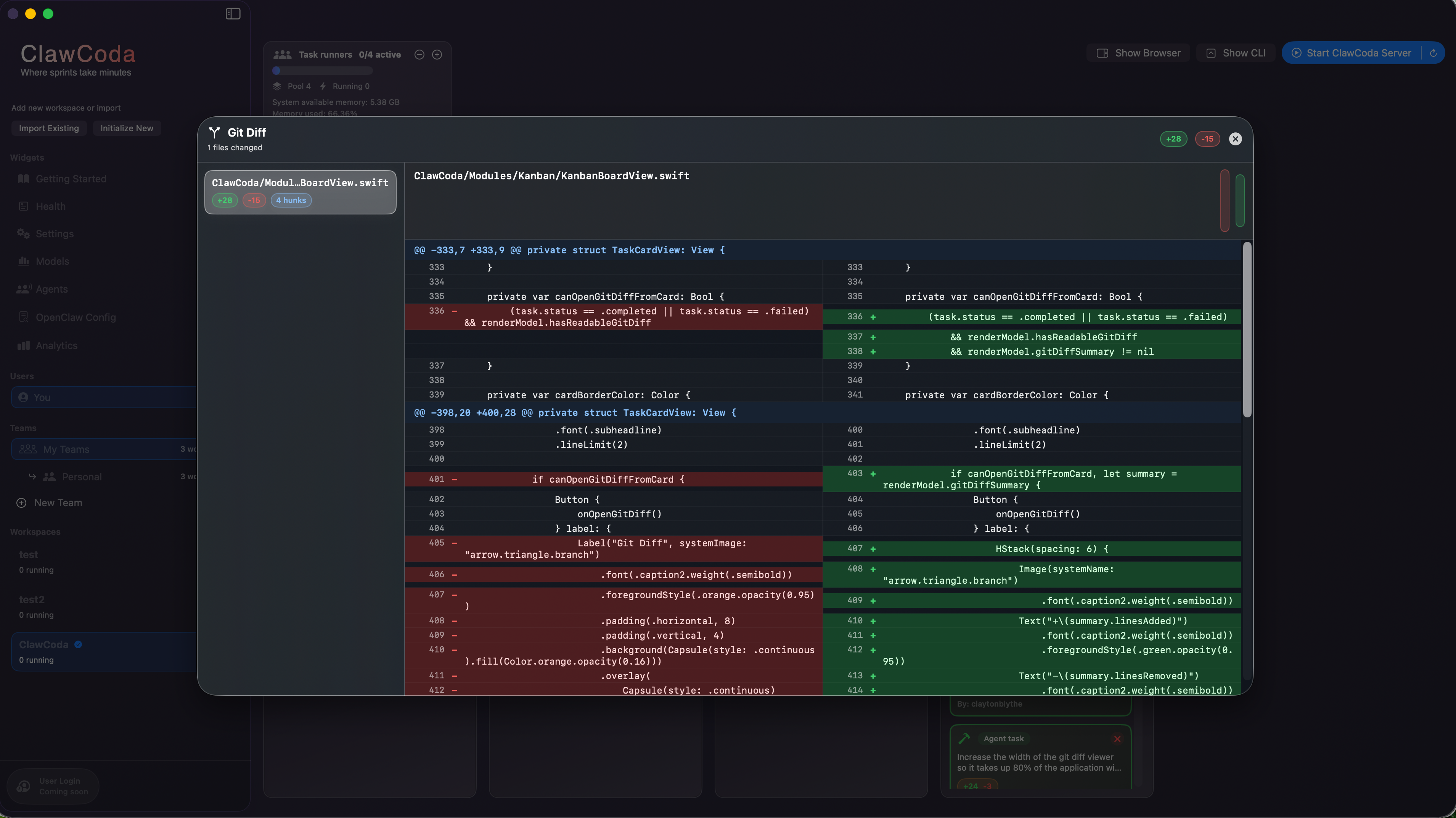 Clawcoda | Native Agentic OS for OpenClaw Teams
